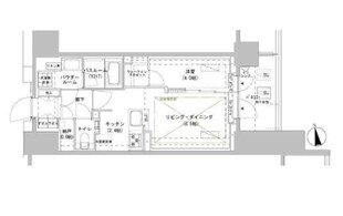 牛込柳町駅 徒歩5分 3階の物件間取画像